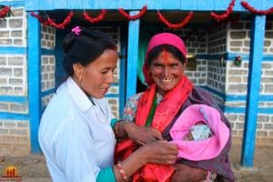 Eine Patenschaft für ein Geburtshaus in Nepal ermöglicht sichere Geburten